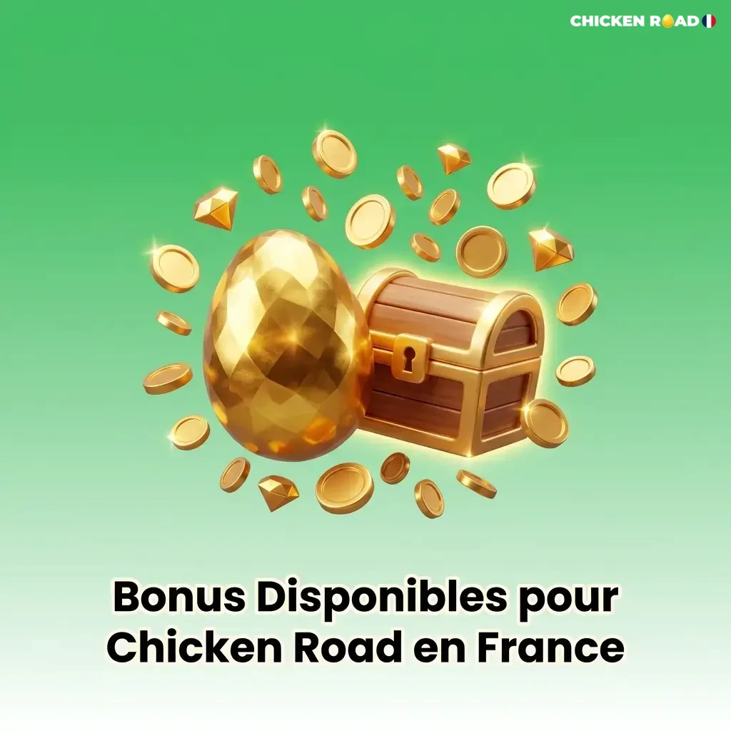 Bonus disponibles pour Chicken Road en France : bienvenue, free spins, cashback et sans dépôt